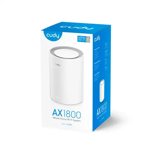Cudy M1800 AX1800 Whole Home Mesh WiFi 6 Router (1 Pack) - Image 2