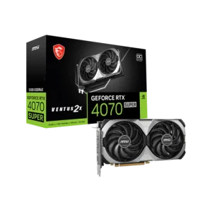 MSI GeForce RTX 4070 SUPER 12G VENTUS 2X OC 12GB GDDR6X Graphics Card