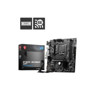 MSI B760M BOMBER WIFI DDR5 MATX MOTHERBOARD