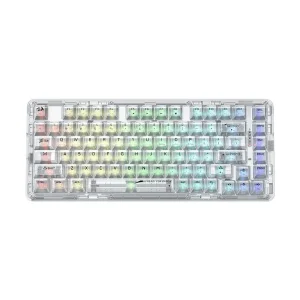 Redragon K649 ELF Pro RGB Bluetooth White Gaming Keyboard