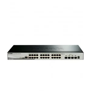 D-Link DGS-1510-28X Layer 3 Lite 24 Port Gigabit 4 SFP Plus Smart Managed Gigabit Switch