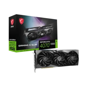 MSI GeForce RTX 4070 Ti SUPER 16G GAMING X SLIM 16GB GDDR6X Graphics Card