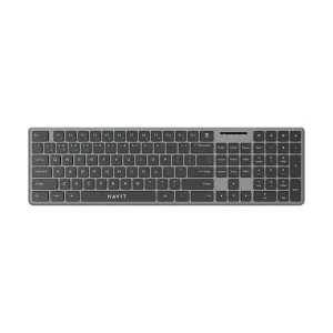 Havit KB235WB Dual Mode Bluetooth Black & Gray Keyboard