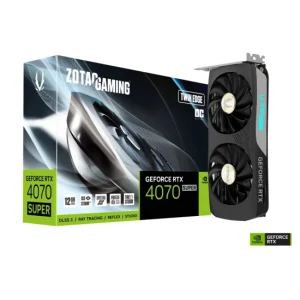 ZOTAC GAMING GeForce RTX 4070 SUPER Twin Edge OC 12GB GDDR6X Graphics Card