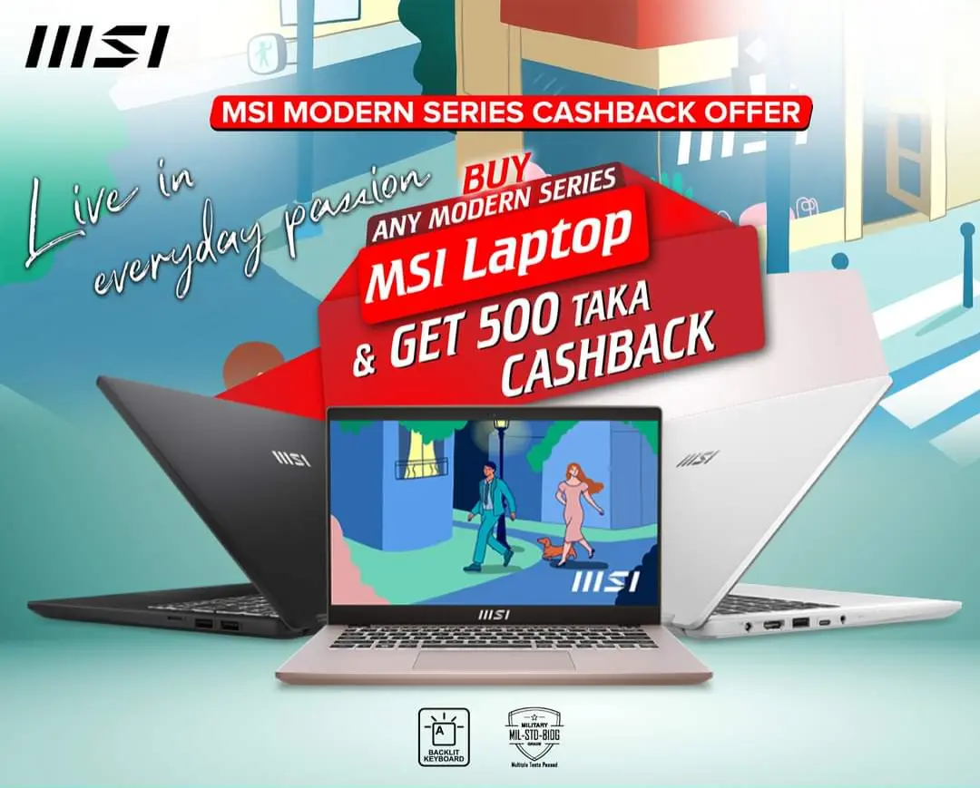 MSI Laptop Offer Best Computer Hub Ltd.