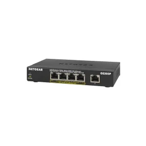 NETGEAR GS305P 5-PORT UNMANAGED ETHERNET SWITCH-PORT PoE