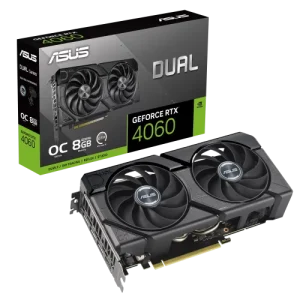 ASUS Dual GeForce RTX 4060 EVO OC Edition 8GB GDDR6 Graphics Card