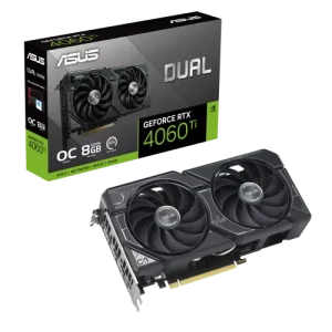 ASUS Dual GeForce RTX 4060 Ti OC Edition 8GB GDDR6 Graphics Card