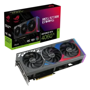 ASUS ROG Strix GeForce RTX 4060 Ti 8GB GDDR6 OC Edition Graphics Card