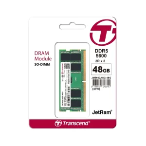 Transcend 48GB JM DDR5 5600Mhz SO-DIMM Laptop RAM