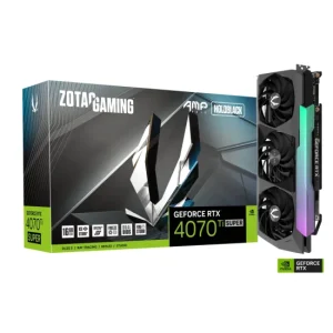 ZOTAC GAMING GeForce RTX 4070 Ti SUPER AMP HOLO 16GB GDDR6X Graphics Card