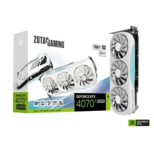 ZOTAC GAMING GeForce RTX 4070 Ti SUPER Trinity OC White Edition 16GB GDDR6X Graphics Card