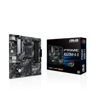 Asus PRIME A520M-A II AM4 micro ATX Motherboard