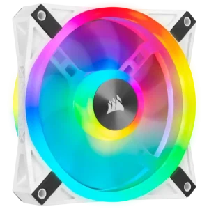 Corsair iCUE QL120 RGB 120mm PWM White Single Case Fan