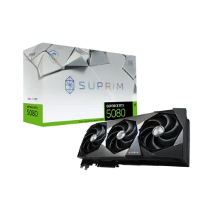 MSI GeForce RTX 5080 16G SUPRIM SOC 16GB GDDR7 Graphics Card