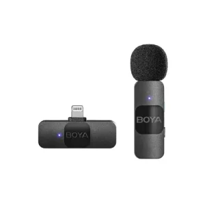 BOYA BY-V1 Ultracompact 2.4GHz Wireless Microphone System for iOS Device