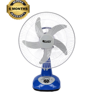 CLICK Rechargeable Table Fan 14"