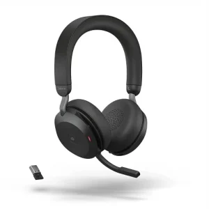 Jabra Evolve2 75 MS DUO Bluetooth & USB Type A Head Set Black