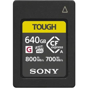 Sony CFexpress Type A TOUGH 640GB Memory Card