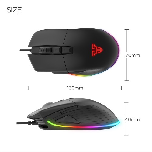 FANTECH UX1 Hero Ultimate Macro RGB Gaming Mouse - Image 3