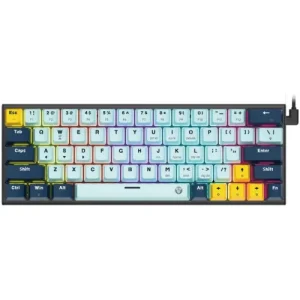 Fantech ATOM63 MK874V2 Blue Switch RGB Mechanical Keyboard