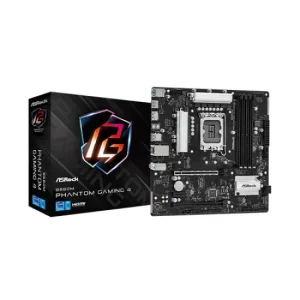 ASROCK B660M PHANTOM GAMING 4 MICRO ATX 12TH & 13TH GEN INTEL MOTHERBOARD