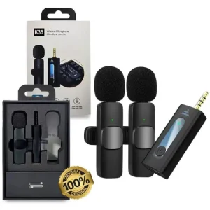 K35 Dual Wireless Microphone